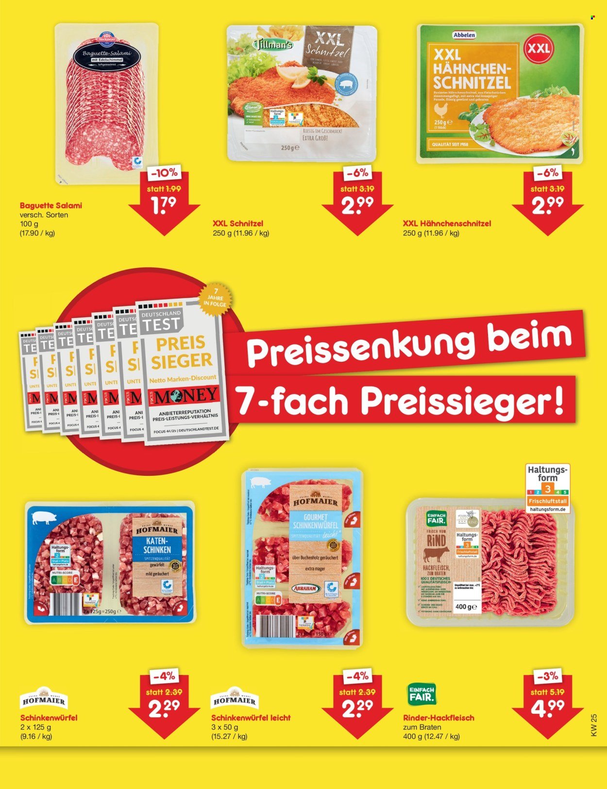 NETTO MARKEN-DISCOUNT Angebote - Preissenkung auf Dauer