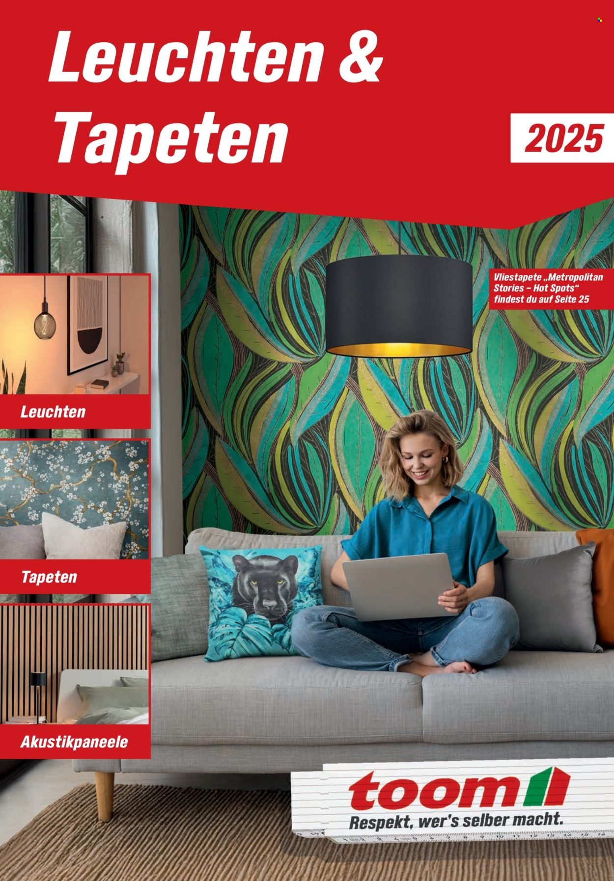 TOOM BAUMARKT Angebote - Leuchten & Tapeten