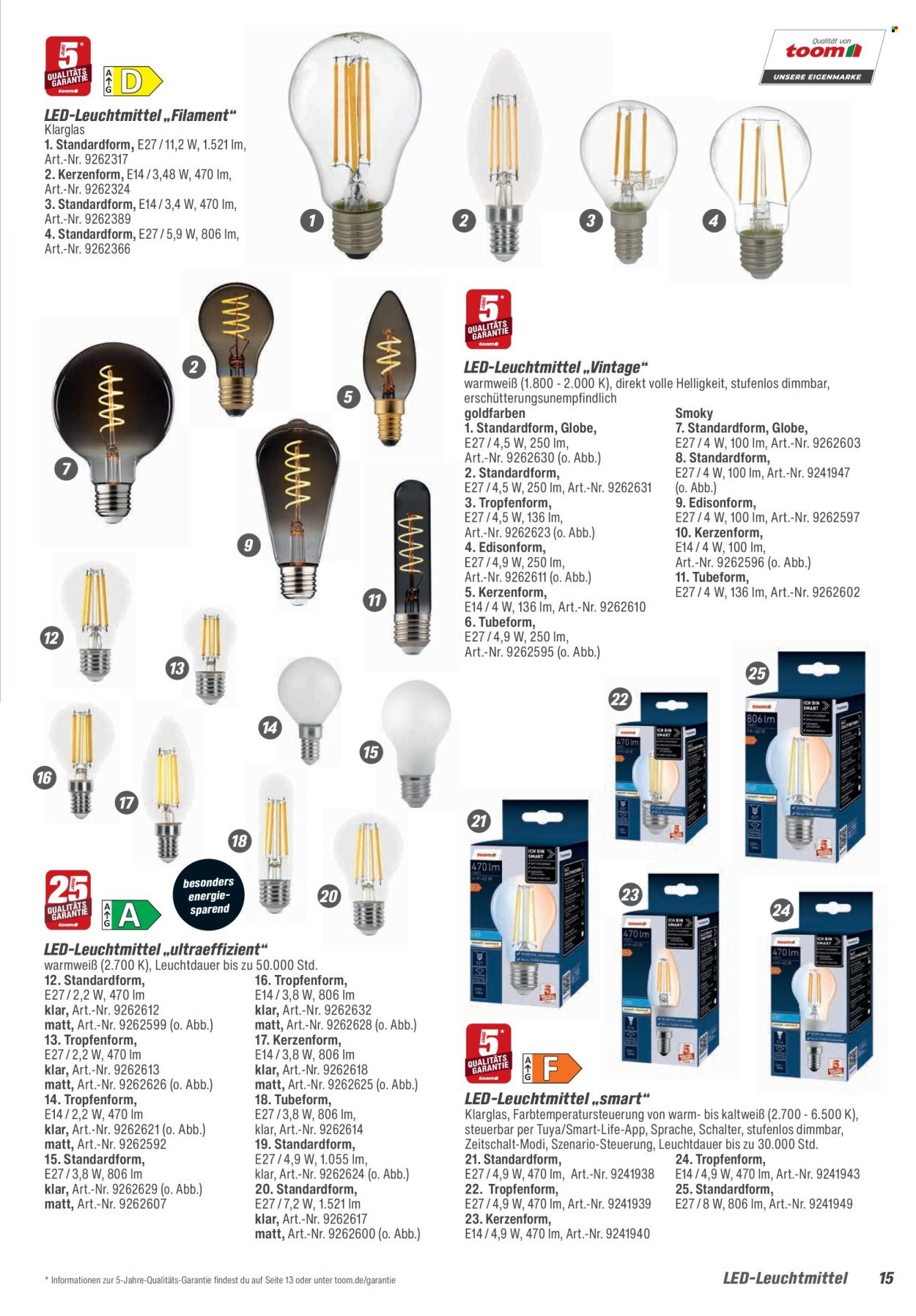 TOOM BAUMARKT Angebote - Leuchten & Tapeten