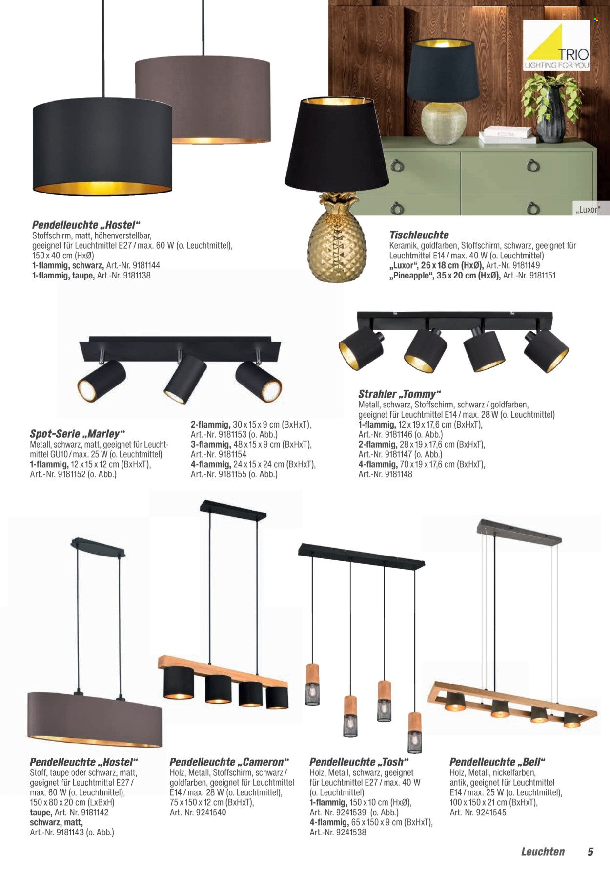 TOOM BAUMARKT Angebote - Leuchten & Tapeten