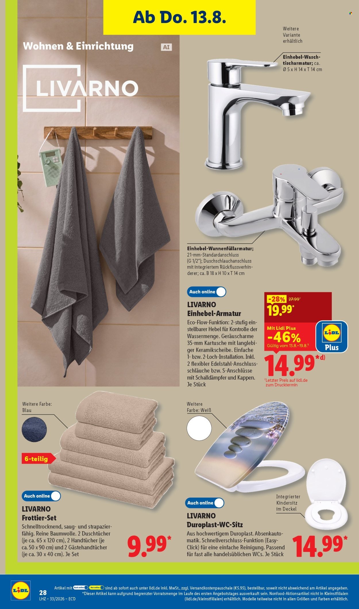 LIDL Prospekt - Ab Montag 10.08.2026
