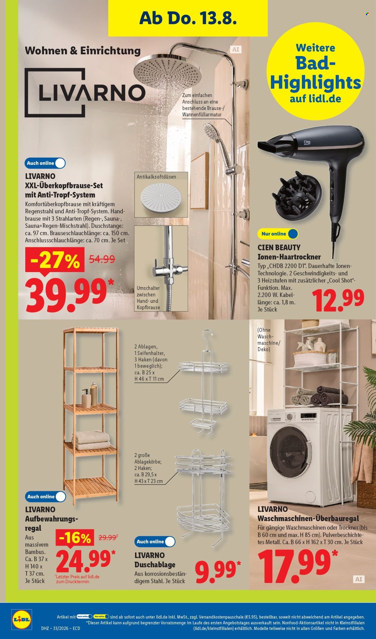 LIDL Prospekt - Ab Montag 10.08.2026