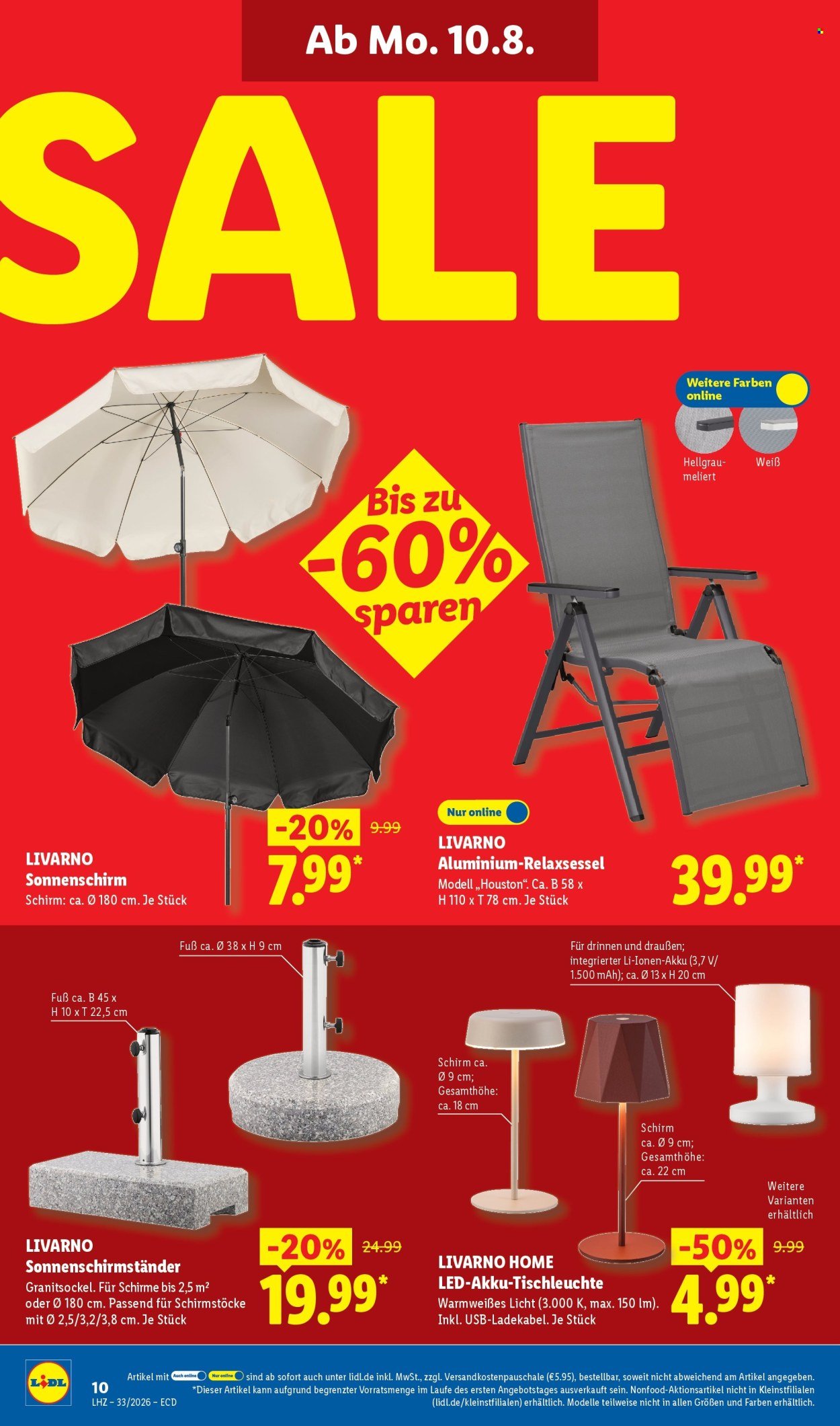 LIDL Prospekt - Ab Montag 10.08.2026