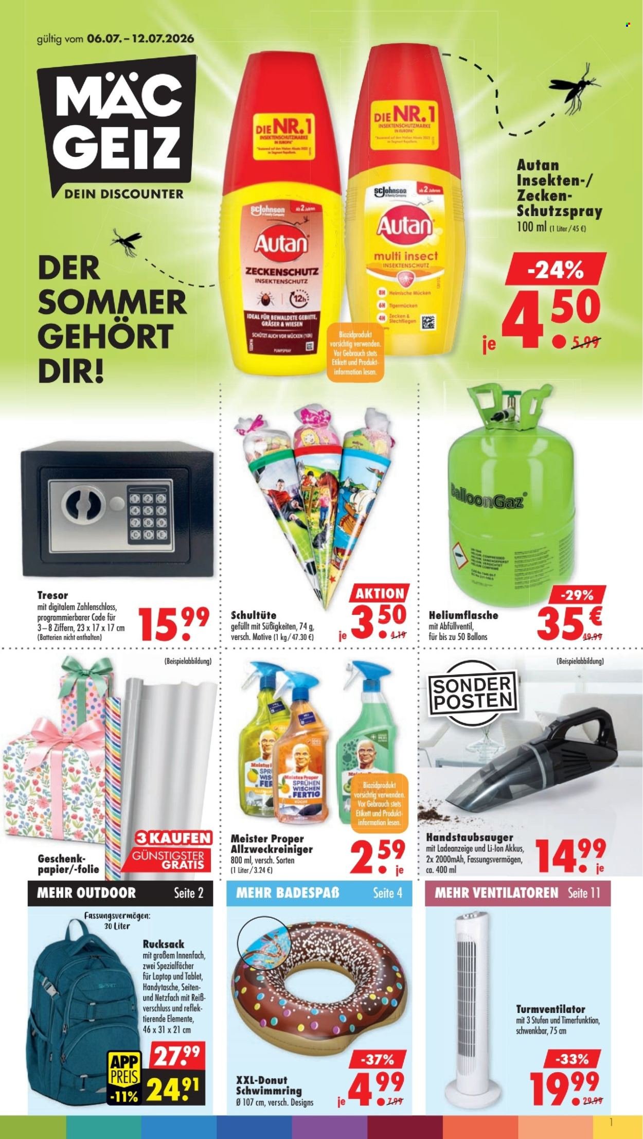 MÄC-GEIZ Prospekt - Ab Montag 6.07.2026