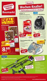SONDERPREIS-BAUMARKT Prospekt - Ab Samstag 5.09.2026