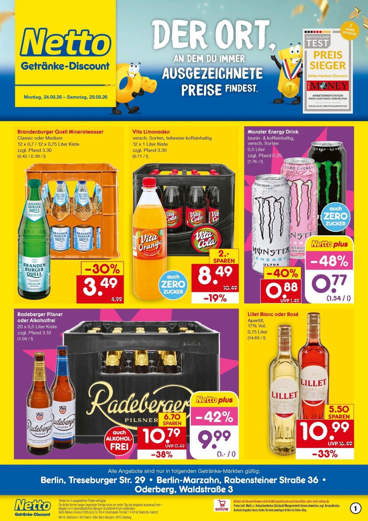 NETTO MARKEN-DISCOUNT Prospekt - Getränkemarkt in deiner Nähe