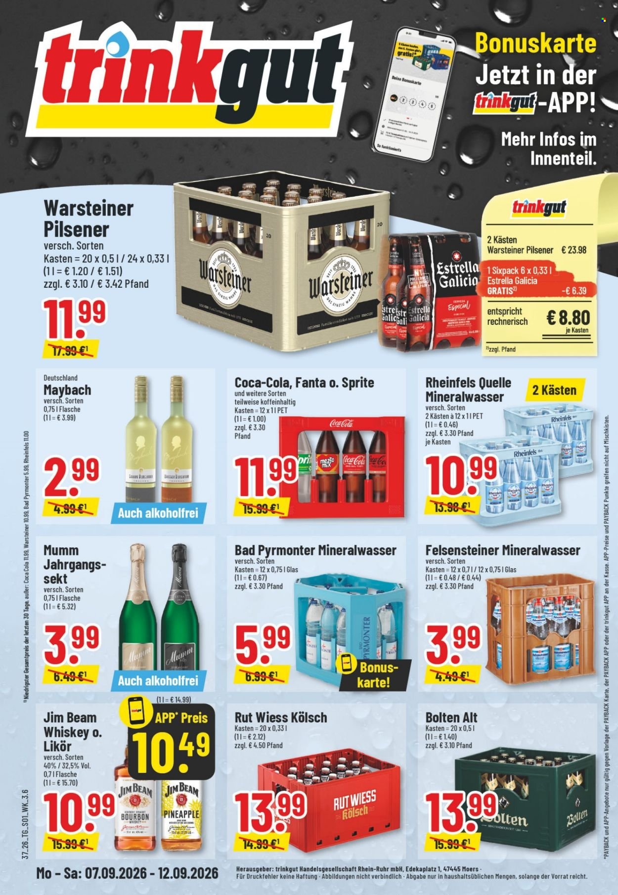 TRINKGUT Prospekt - Ab Montag 7.09.2026