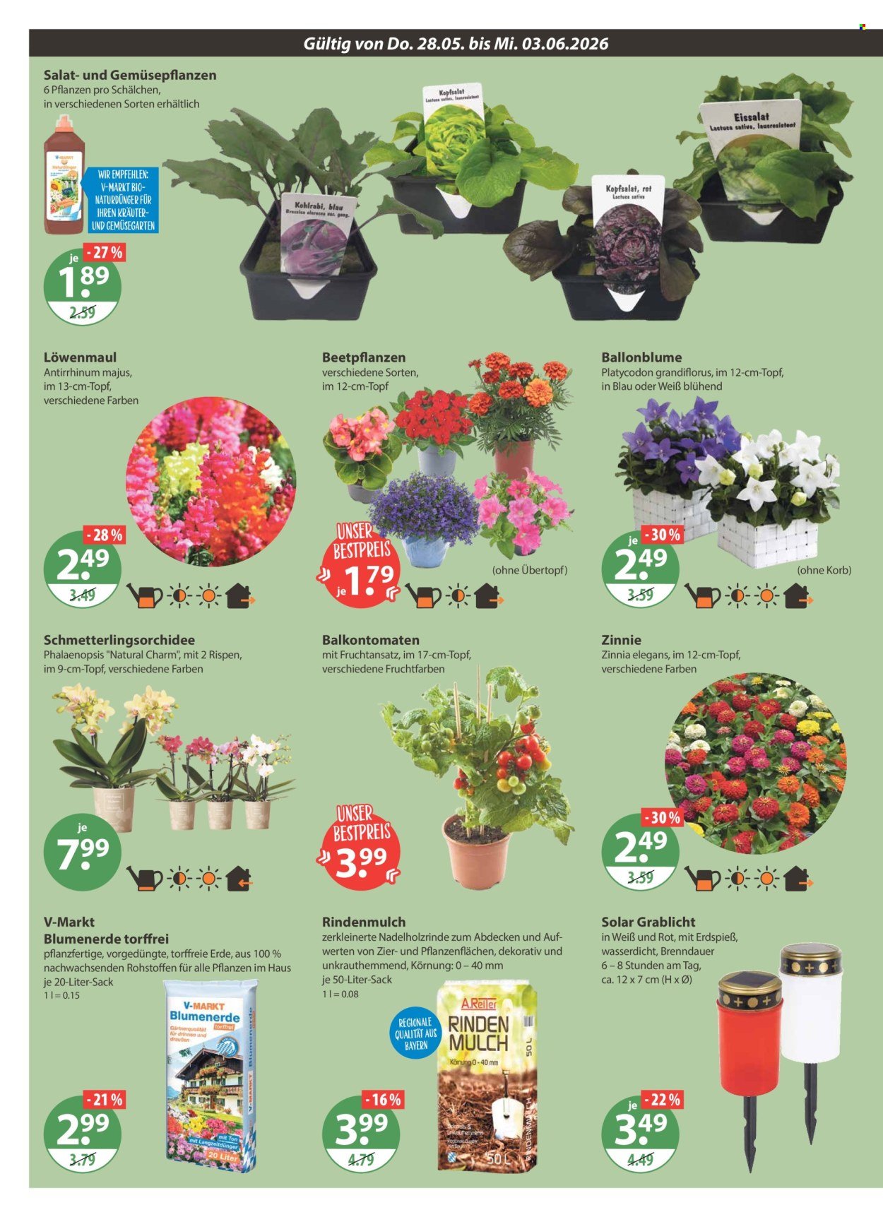 V-MARKT Prospekt - Ab Donnerstag 28.05.2026