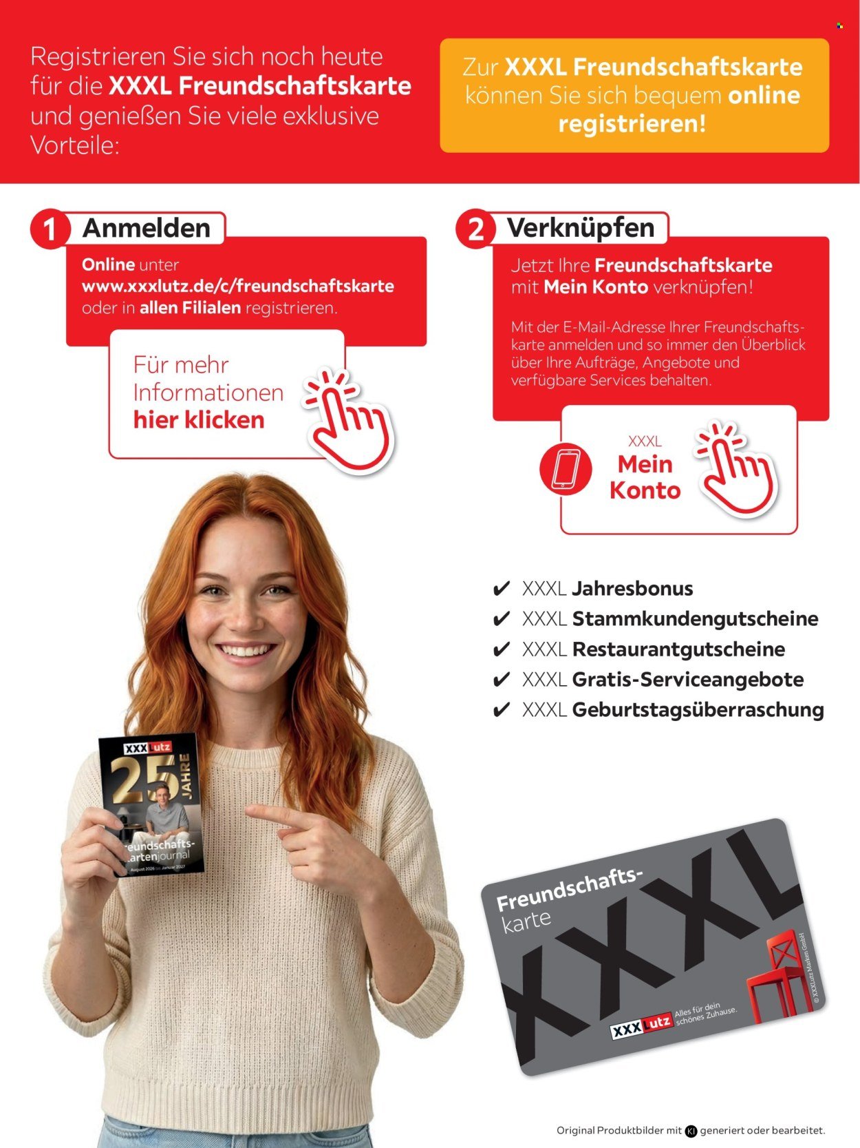 XXXLUTZ Prospekt - Restaurantgutscheine