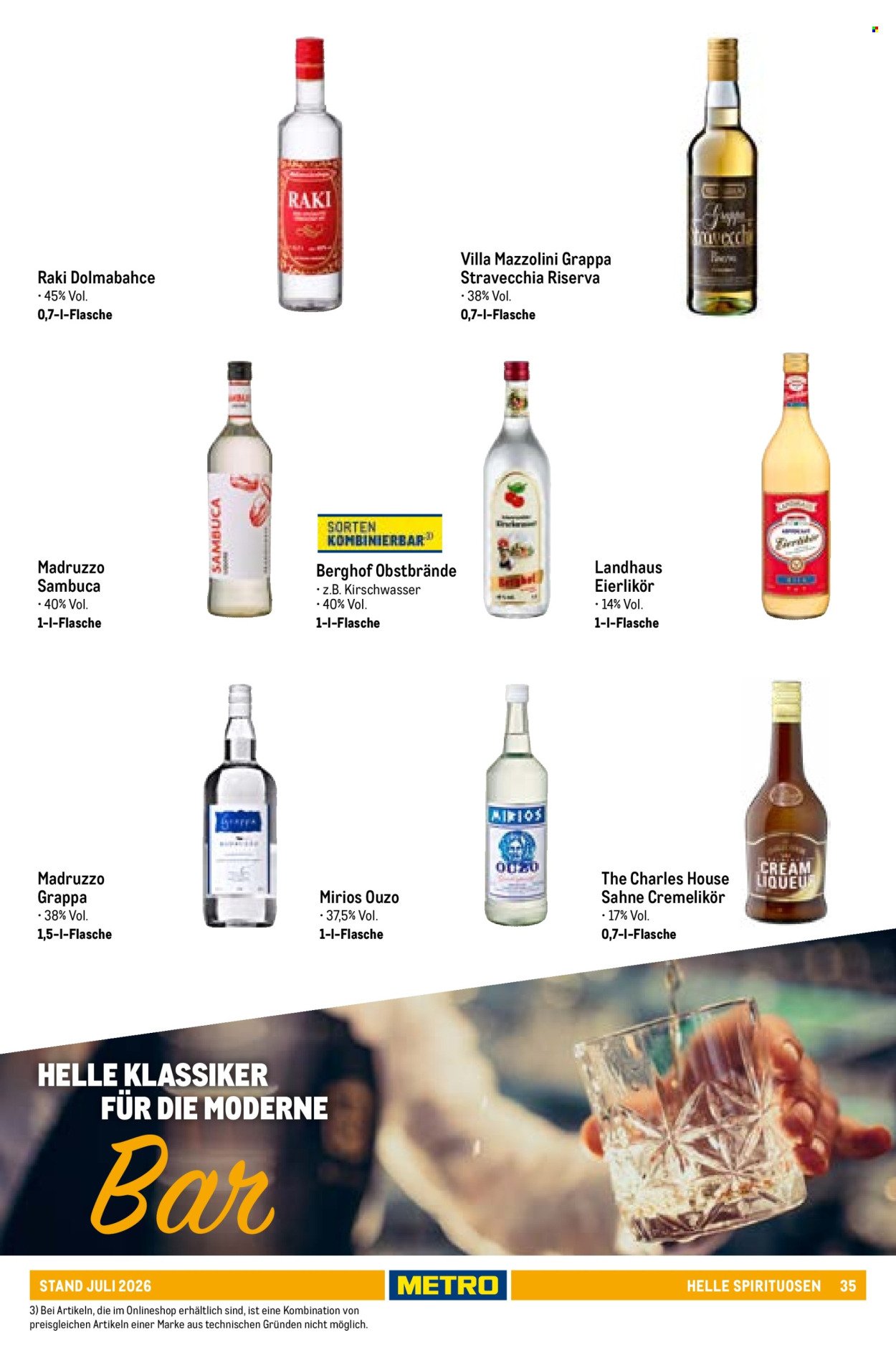 METRO Angebote - Hauswein-Katalog Sortiment