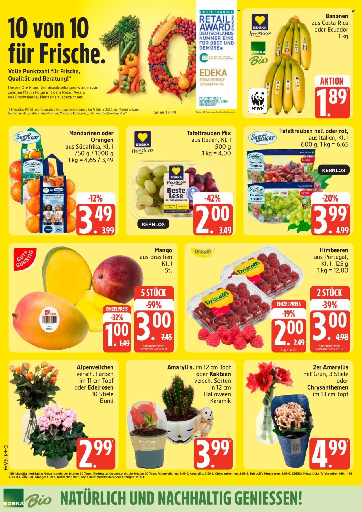 EDEKA Prospekt - Ab Montag 26.10.2026