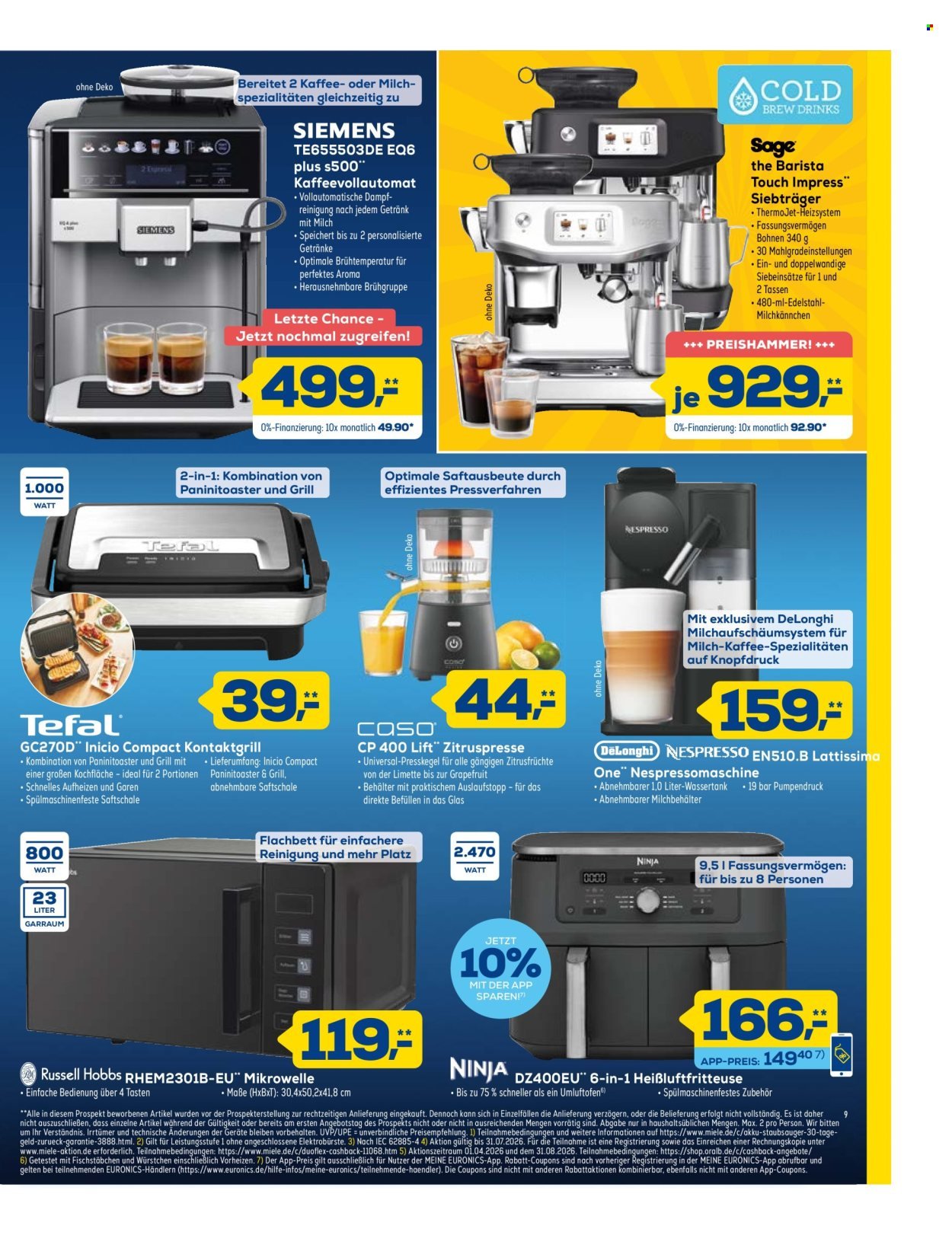 EURONICS Prospekt - Ab Samstag 11.07.2026