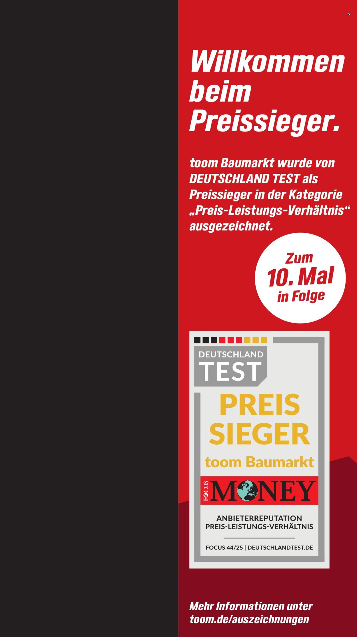 TOOM BAUMARKT Prospekt - Ab Samstag 4.07.2026
