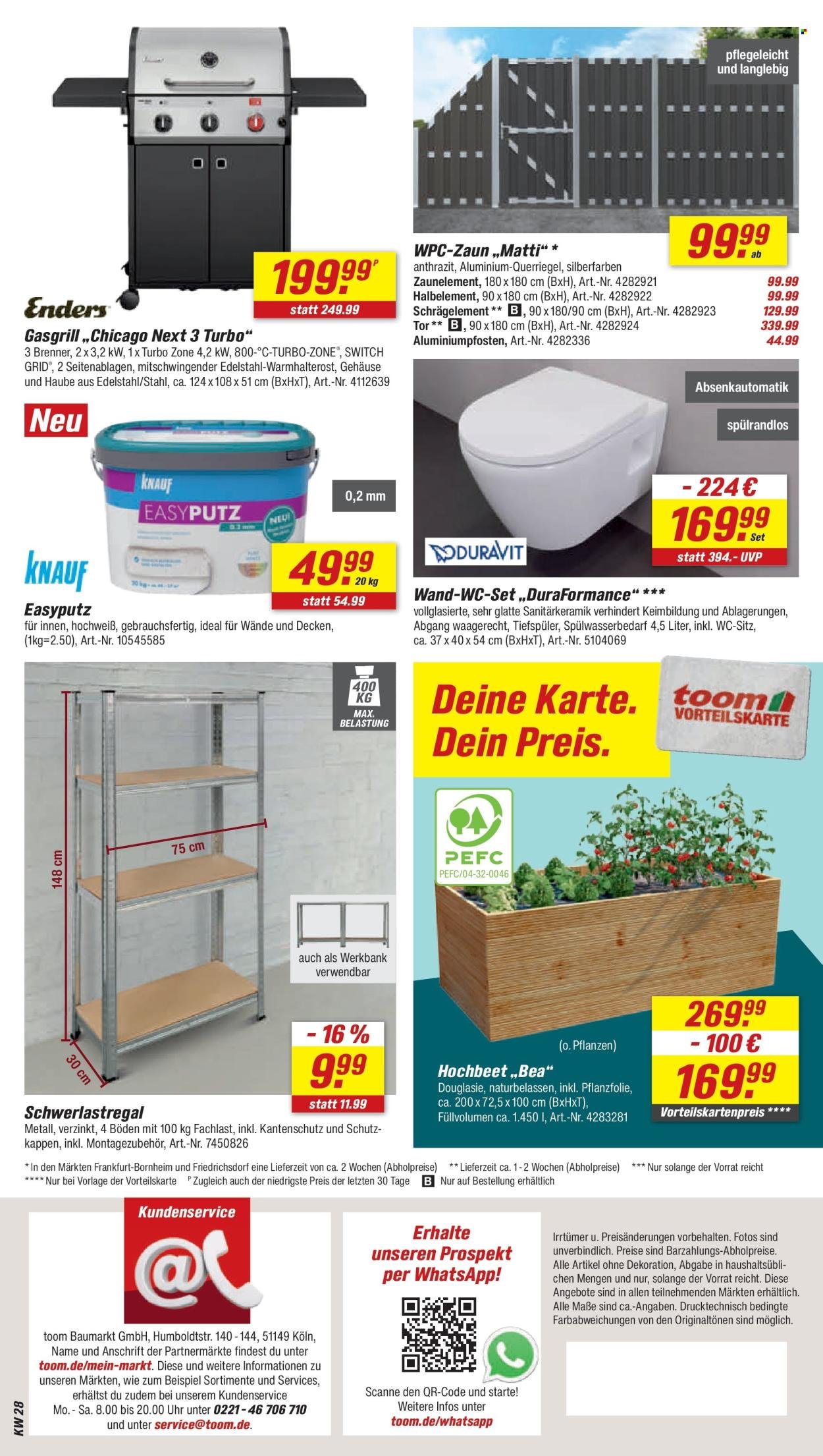 TOOM BAUMARKT Prospekt - Ab Samstag 4.07.2026