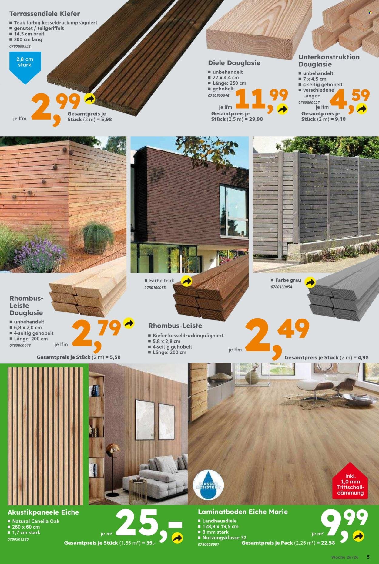 GLOBUS BAUMARKT Prospekt - Ab Montag 22.06.2026