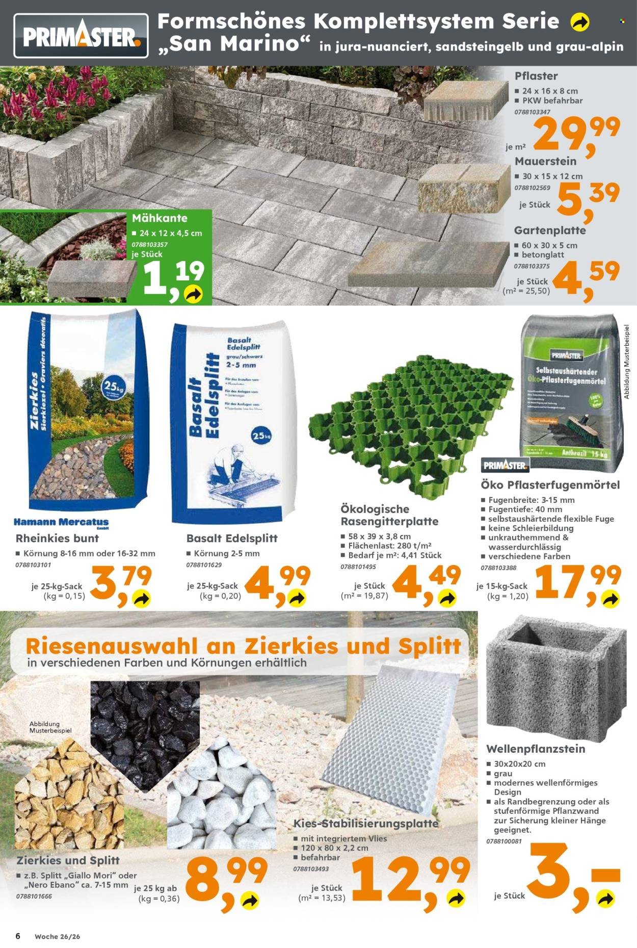 GLOBUS BAUMARKT Prospekt - Ab Montag 22.06.2026