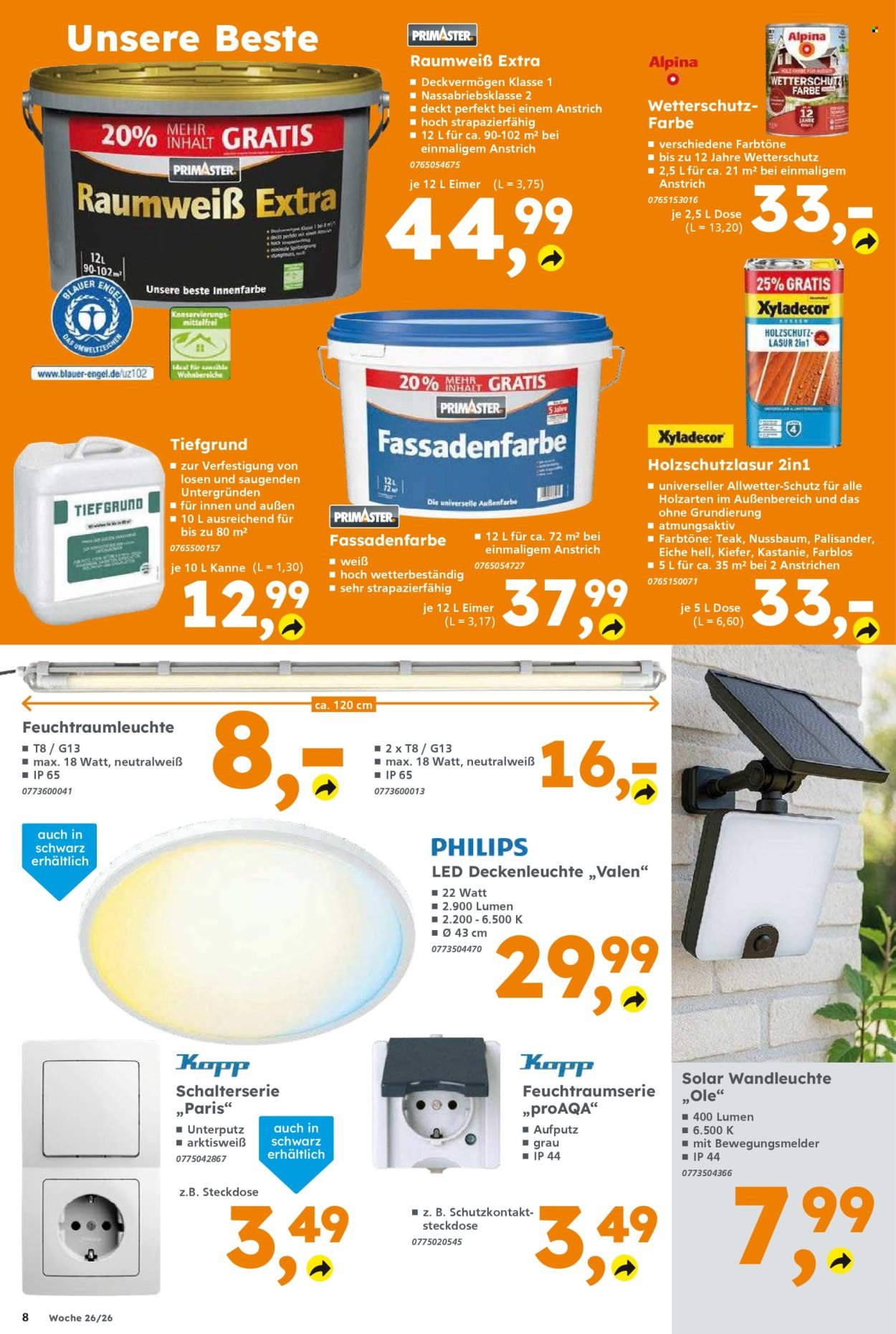 GLOBUS BAUMARKT Prospekt - Ab Montag 22.06.2026