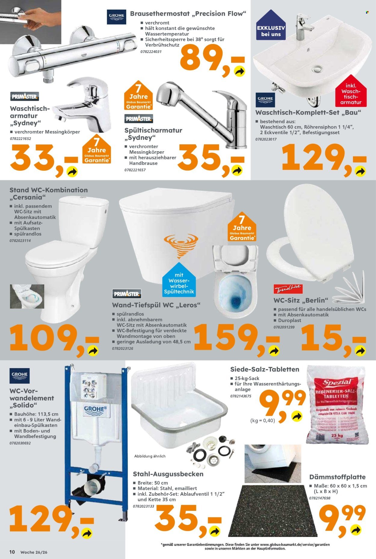 GLOBUS BAUMARKT Prospekt - Ab Montag 22.06.2026
