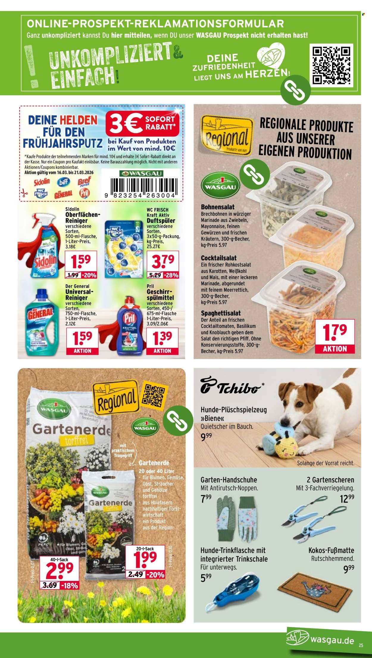 WASGAU Prospekt - Ab Montag 16.03.2026