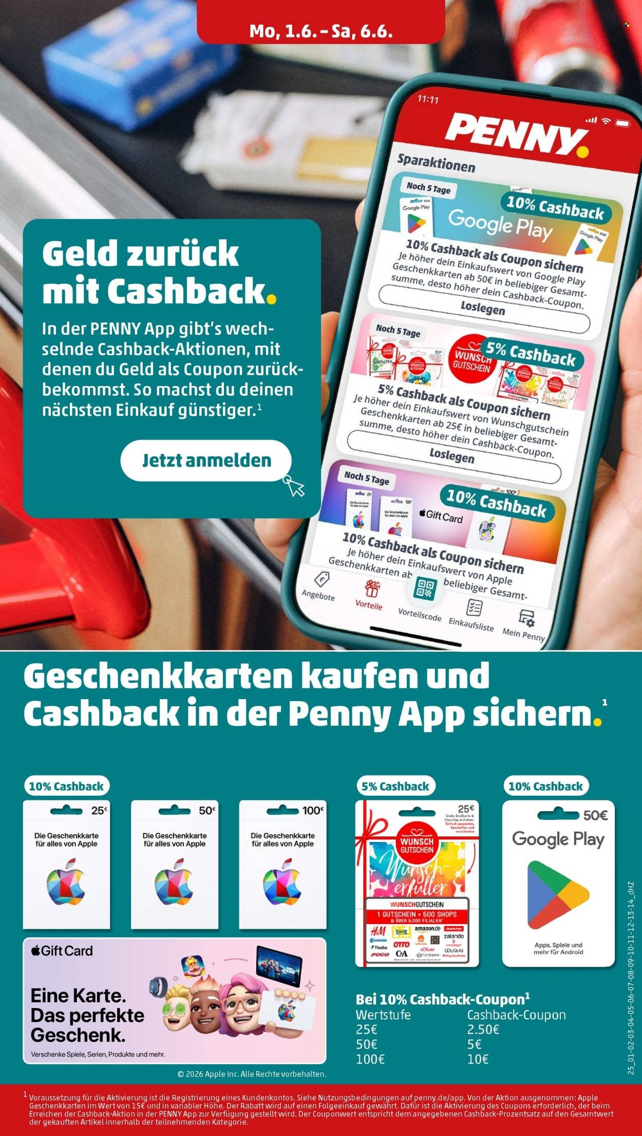 PENNY Prospekt - Ab Montag 1.06.2026