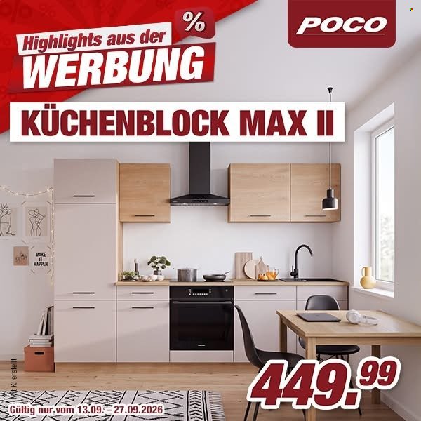 POCO Prospekt - Ab Sonntag 13.09.2026