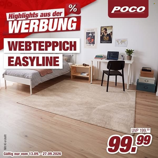 POCO Prospekt - Ab Sonntag 13.09.2026