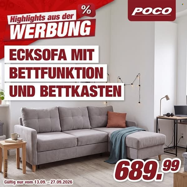 POCO Prospekt - Ab Sonntag 13.09.2026