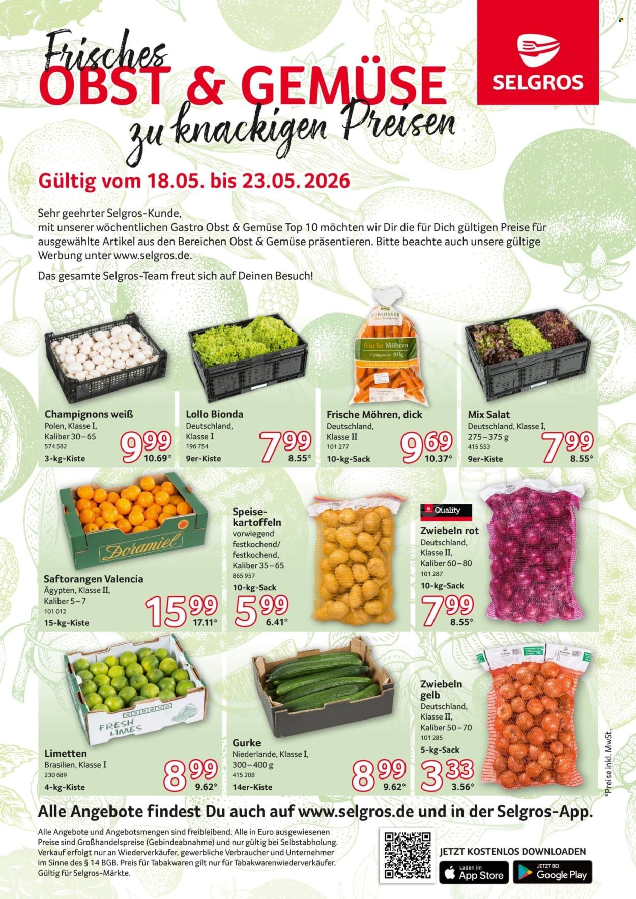 SELGROS Prospekt - Obst & Gemüse