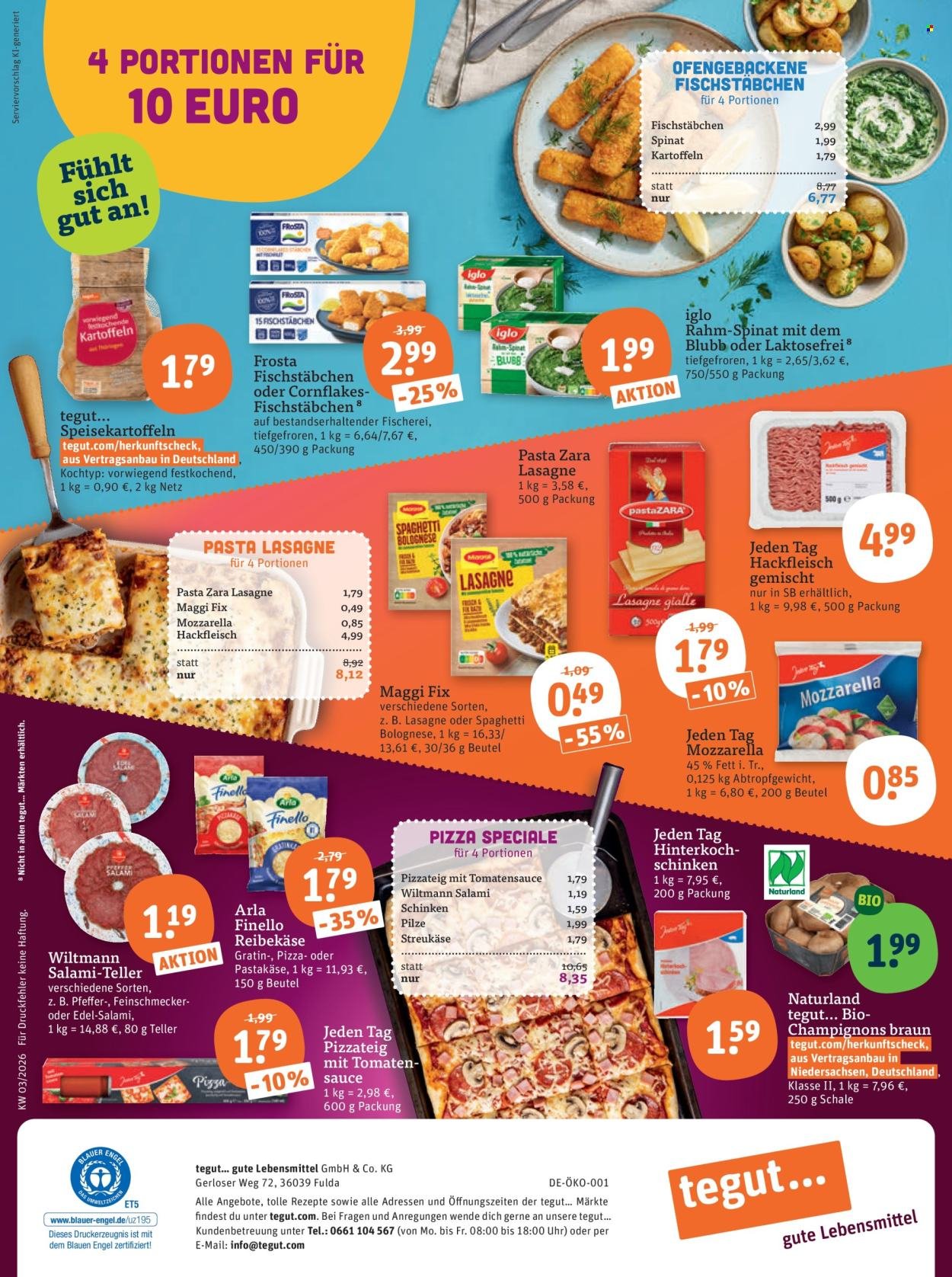 TEGUT... Prospekt - Ab Montag 12.01.2026