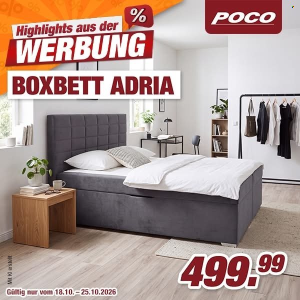 POCO Prospekt - Ab Sonntag 18.10.2026