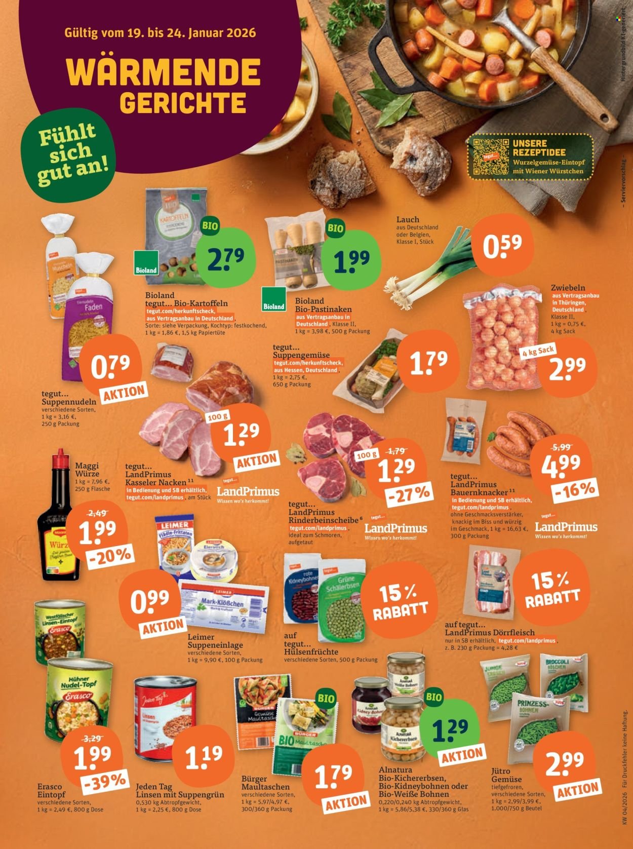 TEGUT... Prospekt - Ab Montag 19.01.2026