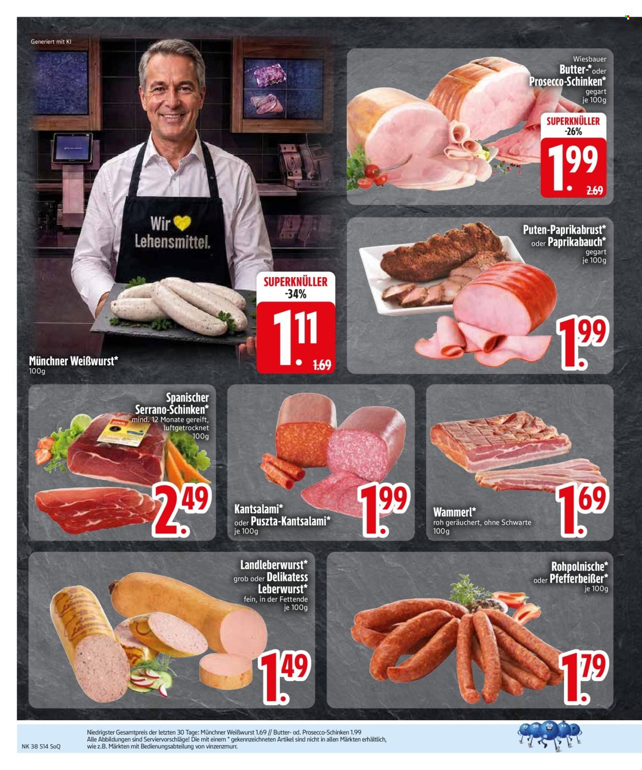 EDEKA Prospekt - Ab Montag 14.09.2026