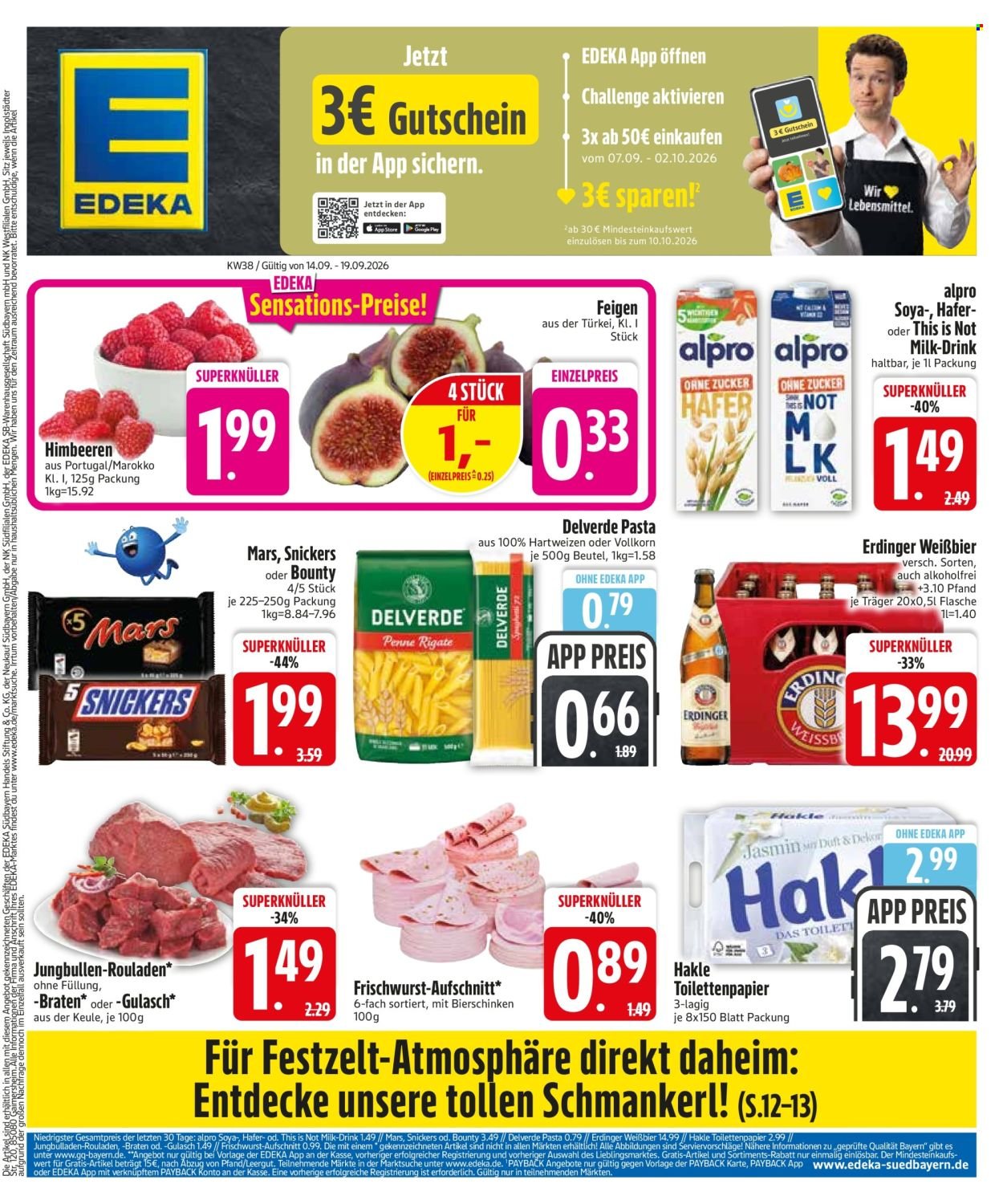EDEKA Prospekt - Ab Montag 14.09.2026