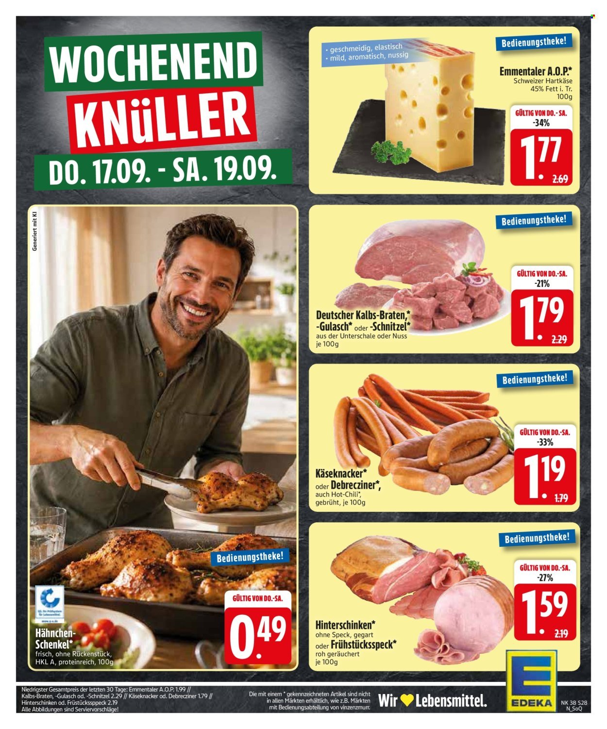 EDEKA Prospekt - Ab Montag 14.09.2026