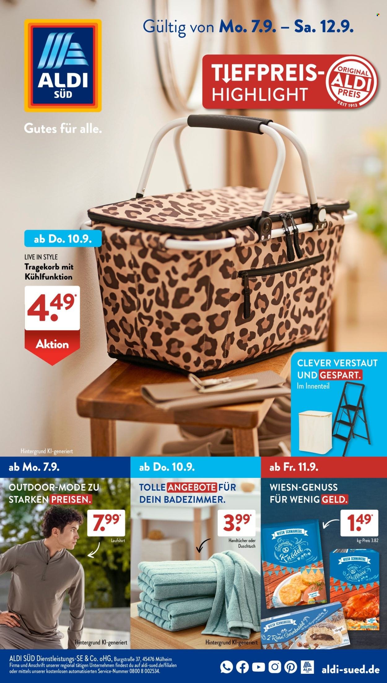 ALDI SÜD Prospekt - Ab Montag 7.09.2026