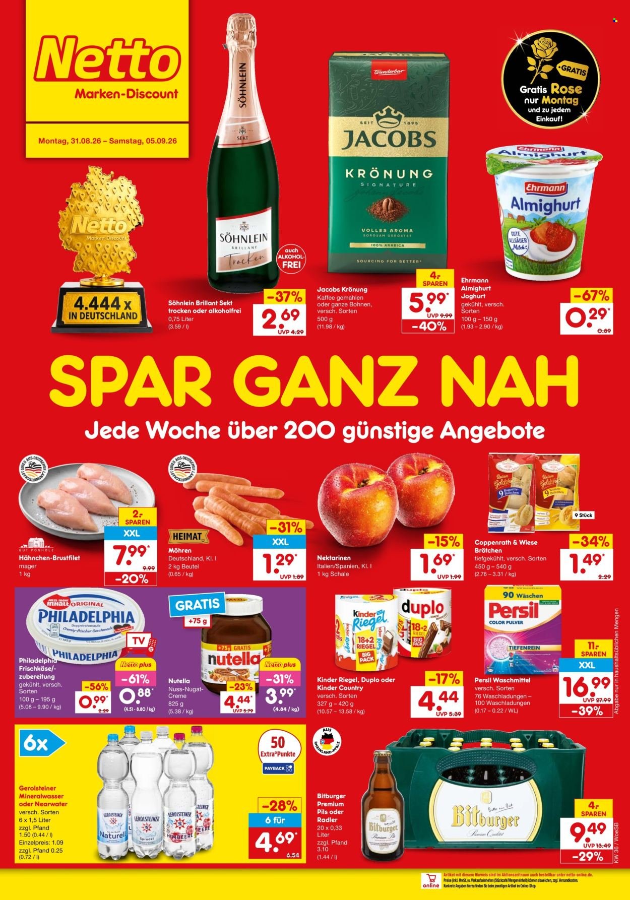 NETTO MARKEN-DISCOUNT Prospekt - Ab Montag 31.08.2026