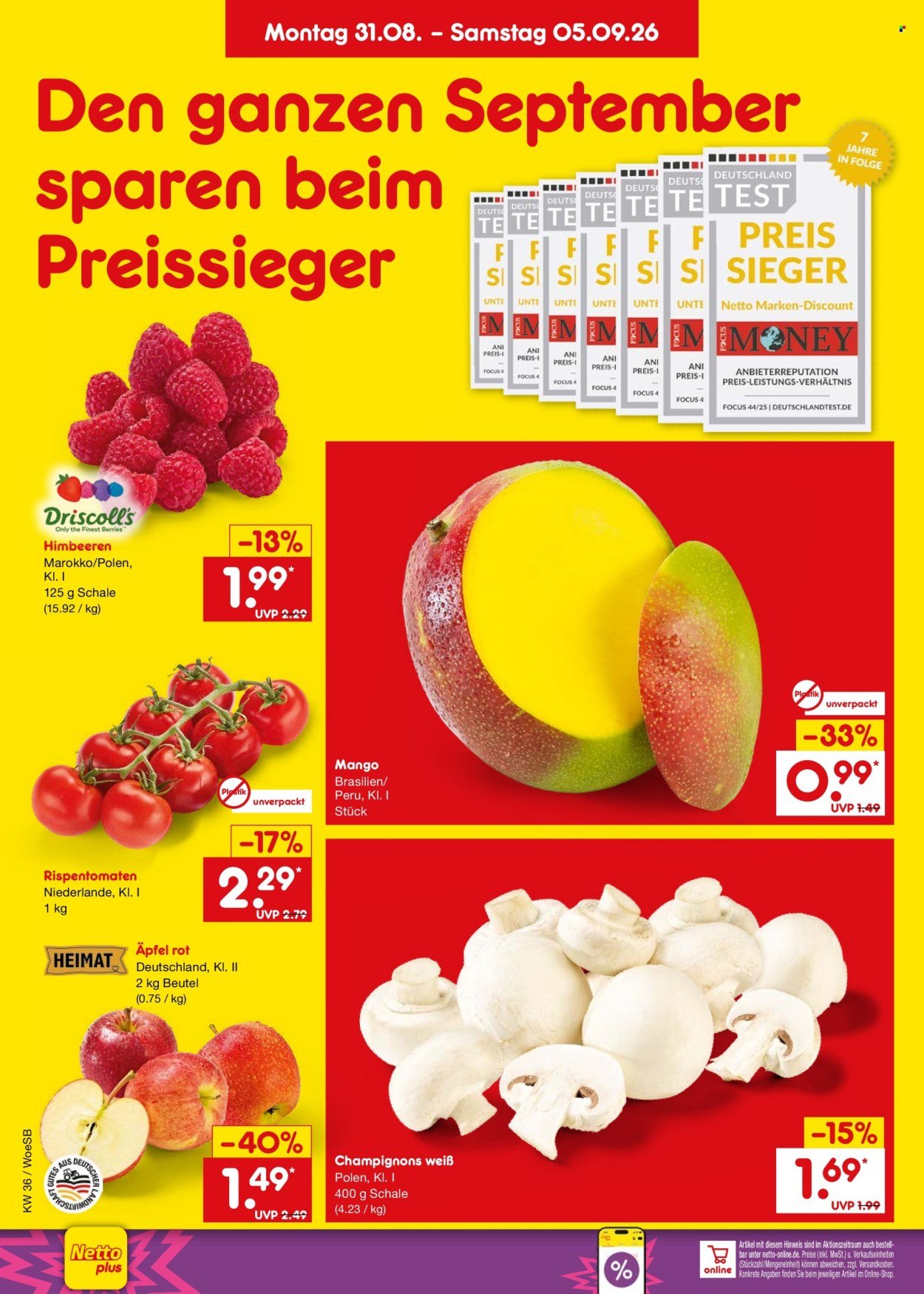 NETTO MARKEN-DISCOUNT Prospekt - Ab Montag 31.08.2026
