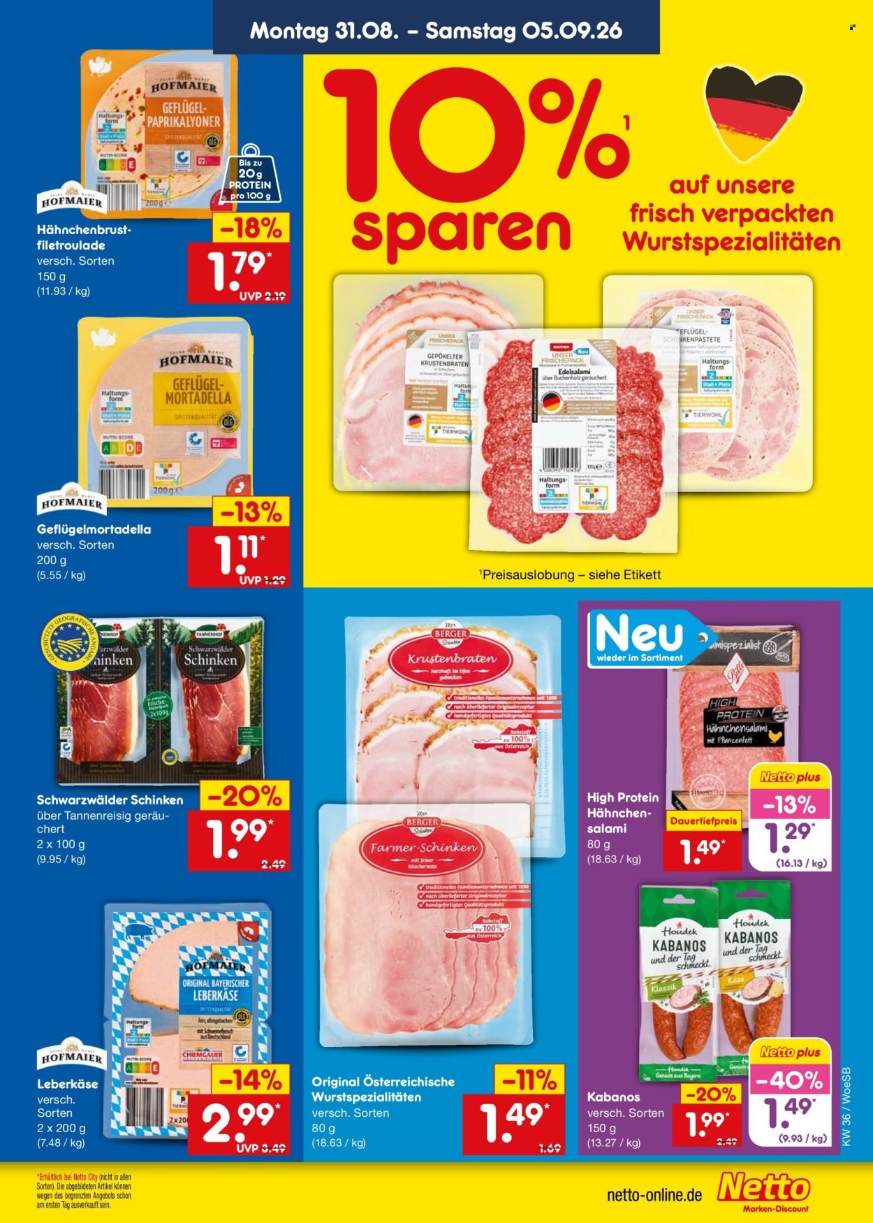NETTO MARKEN-DISCOUNT Prospekt - Ab Montag 31.08.2026