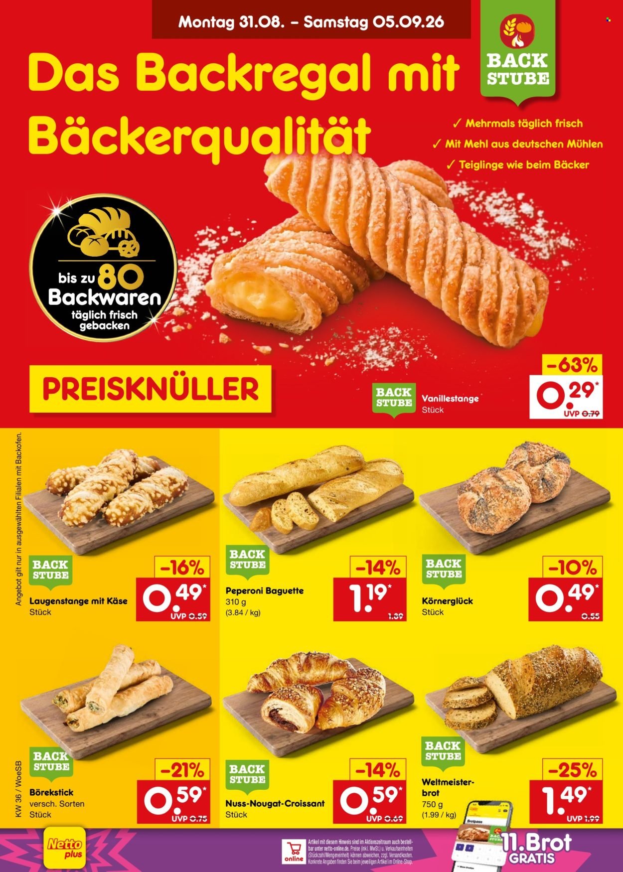 NETTO MARKEN-DISCOUNT Prospekt - Ab Montag 31.08.2026