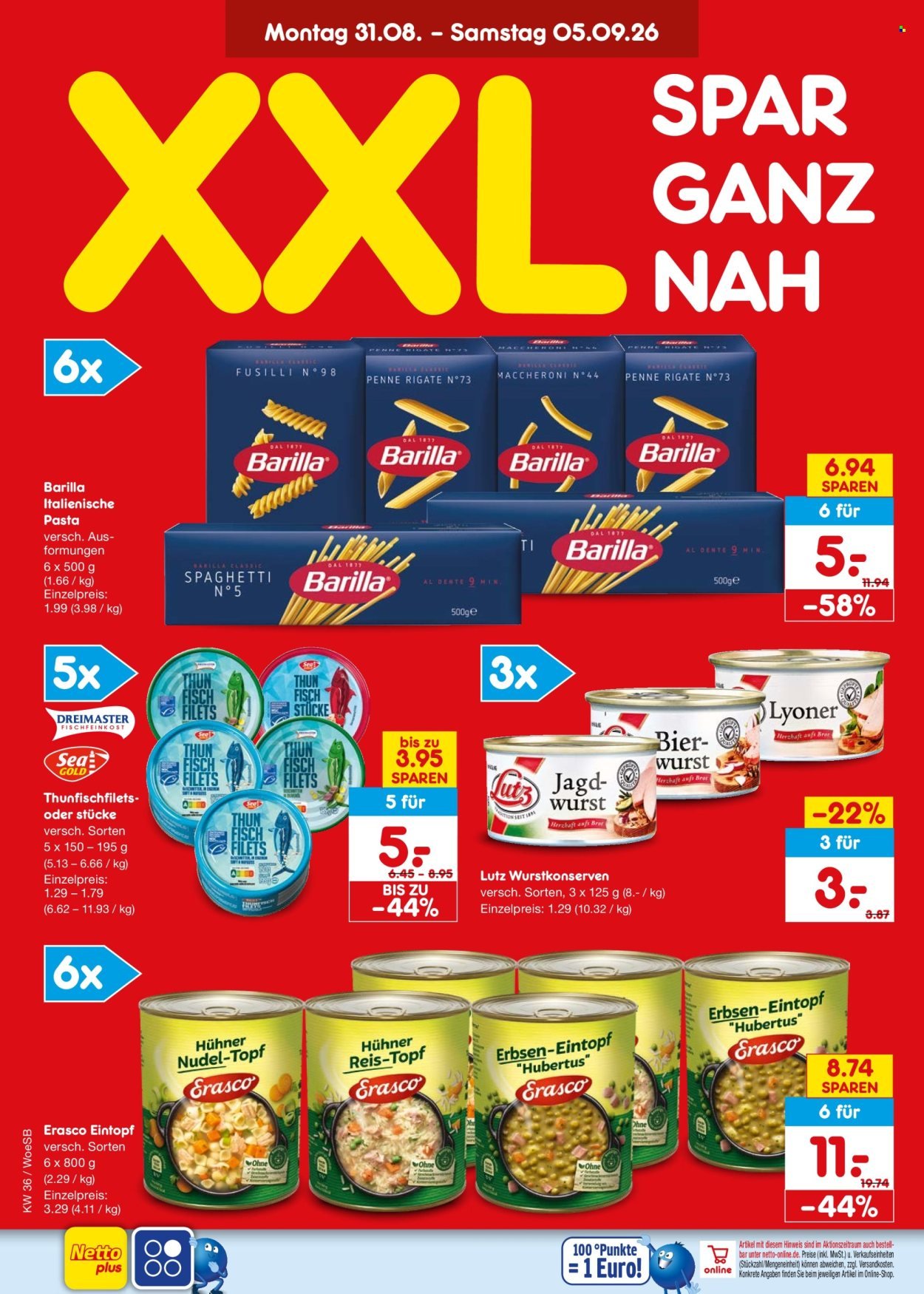 NETTO MARKEN-DISCOUNT Prospekt - Ab Montag 31.08.2026