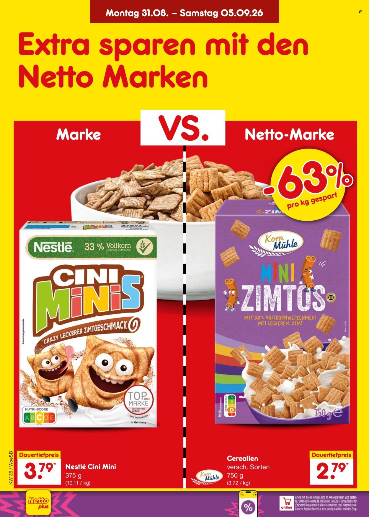 NETTO MARKEN-DISCOUNT Prospekt - Ab Montag 31.08.2026