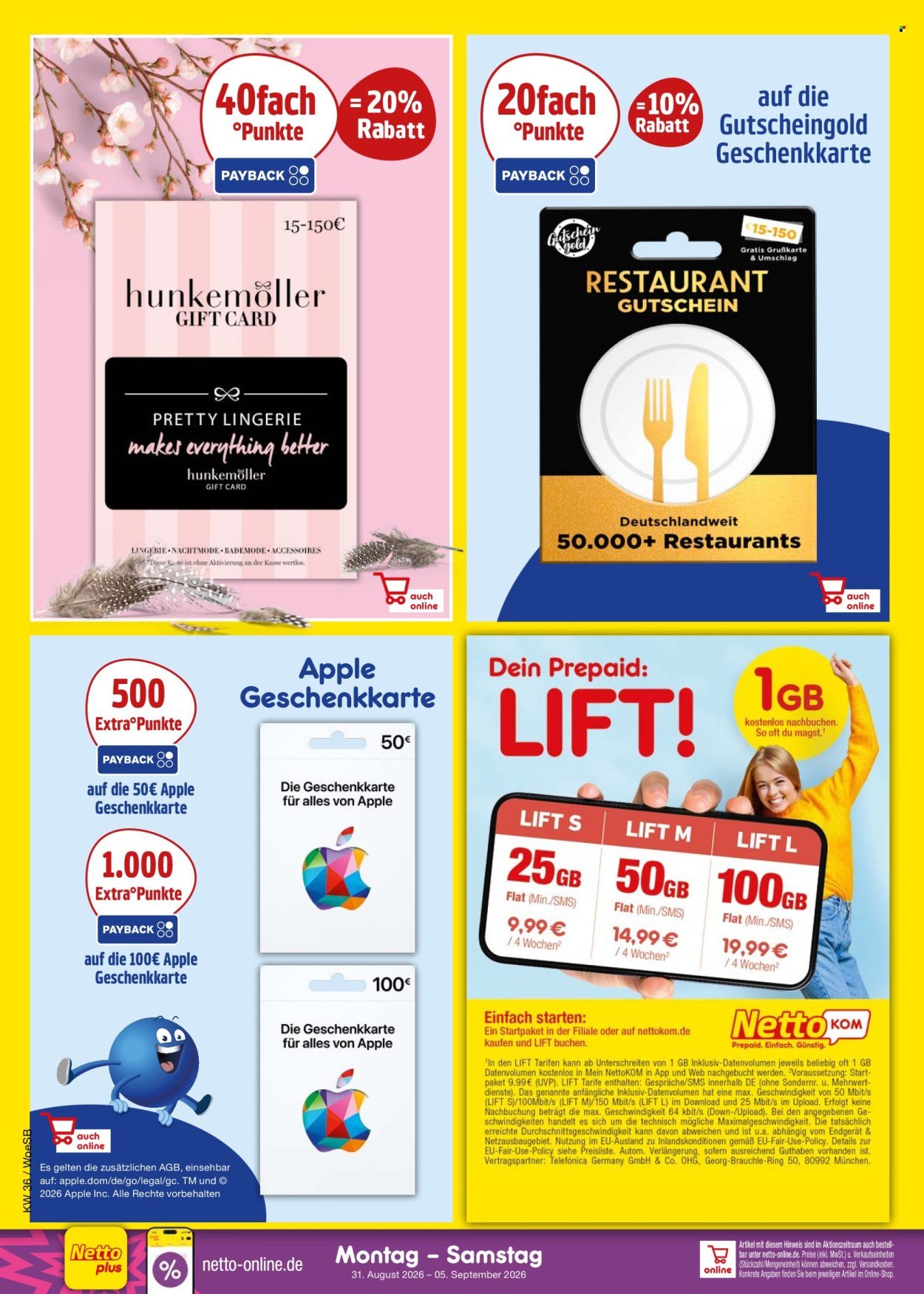 NETTO MARKEN-DISCOUNT Prospekt - Ab Montag 31.08.2026