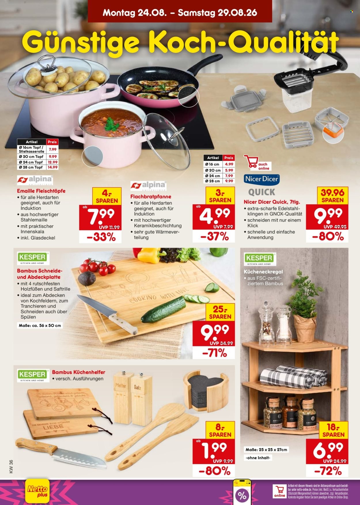 NETTO MARKEN-DISCOUNT Prospekt - Ab Montag 31.08.2026