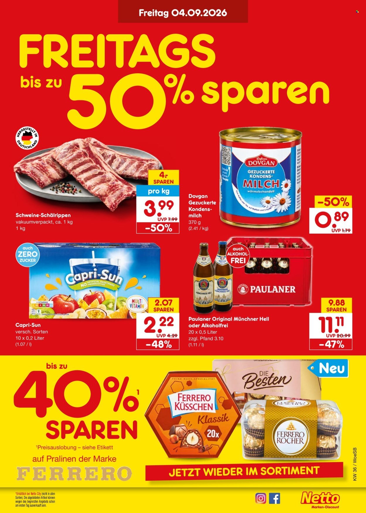 NETTO MARKEN-DISCOUNT Prospekt - Ab Montag 31.08.2026