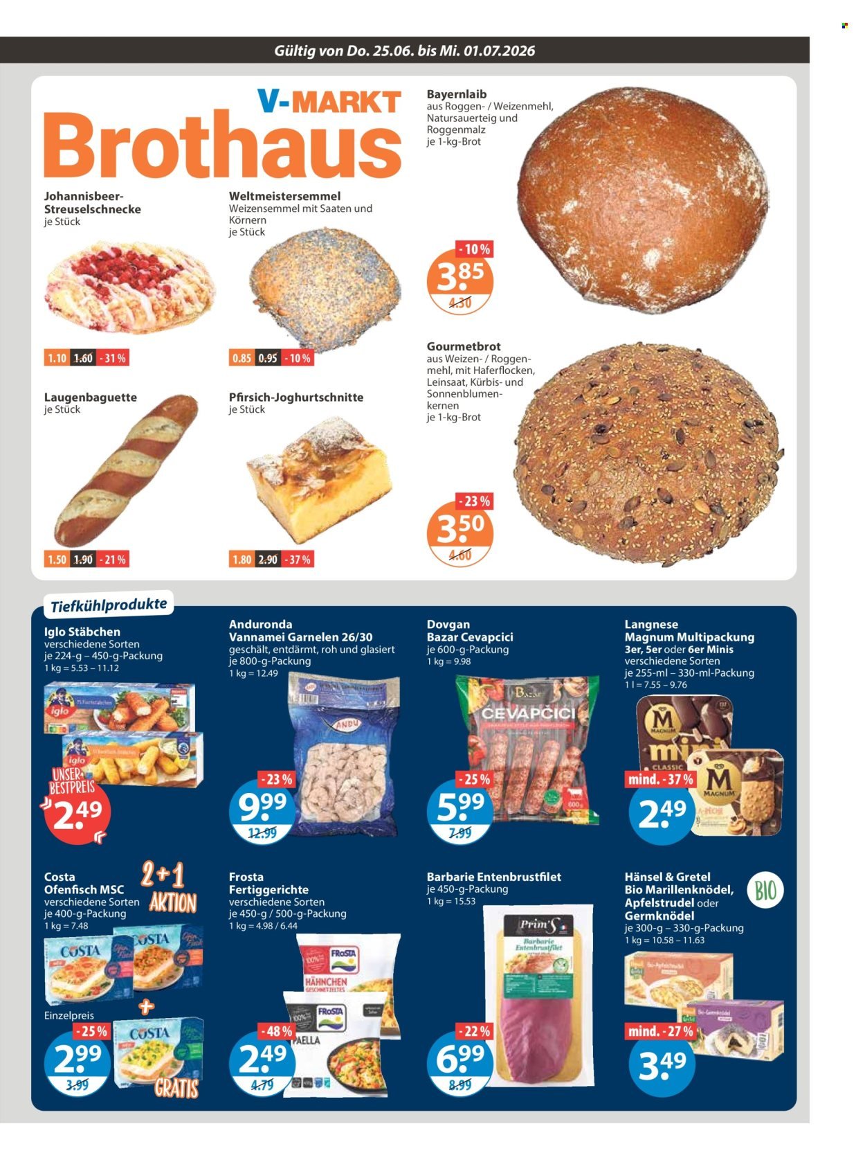 V-MARKT Prospekt - Ab Donnerstag 25.06.2026
