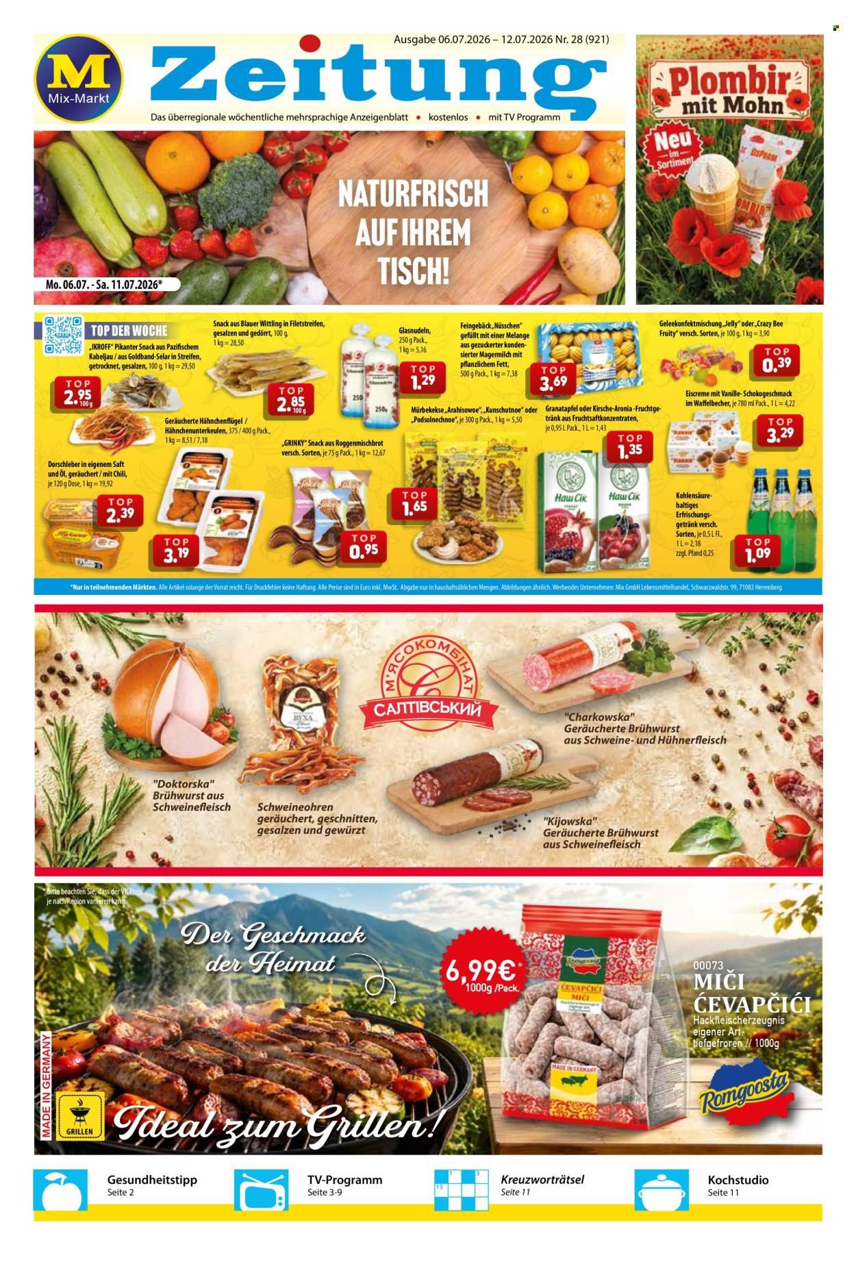 MIX MARKT Prospekt - Zeitung