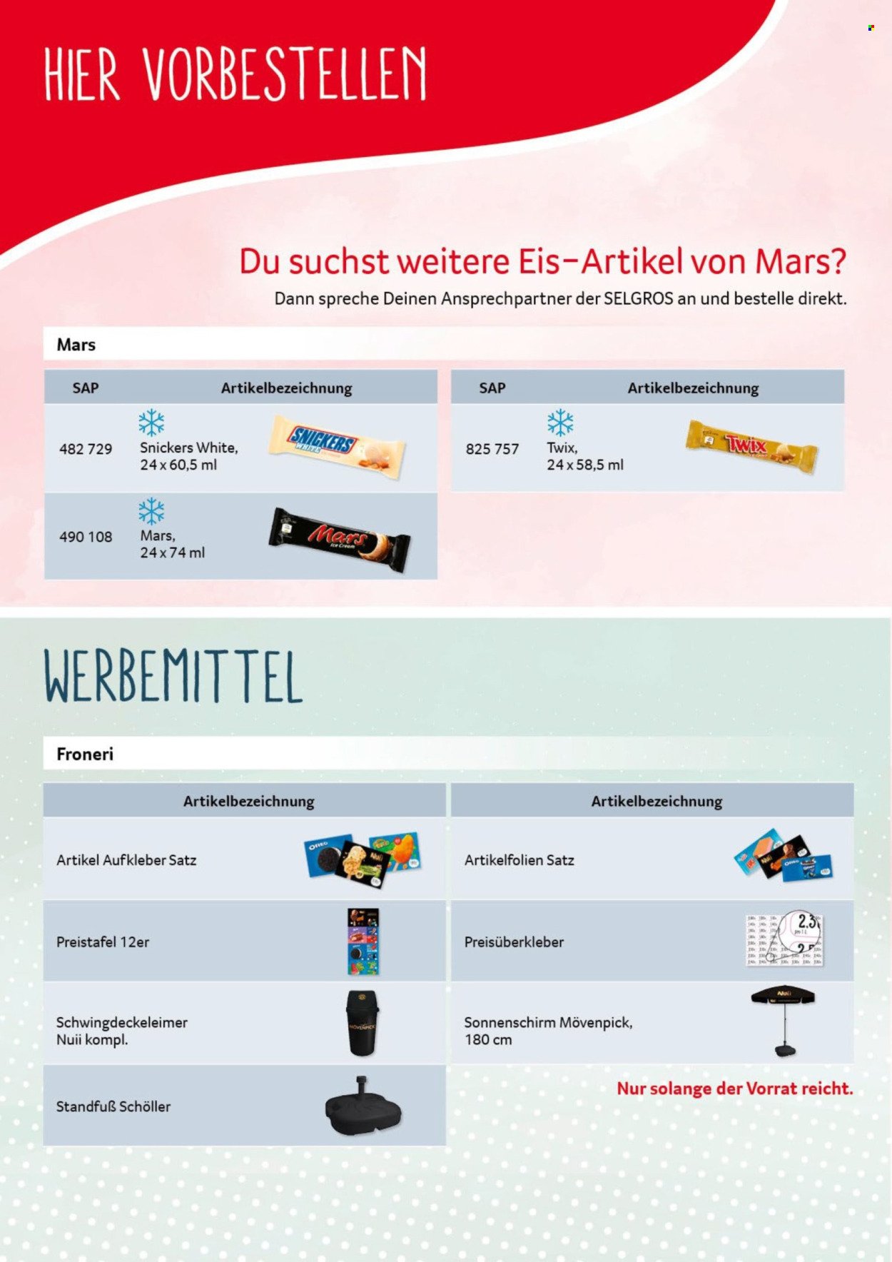 SELGROS Angebote - Impuls Eis