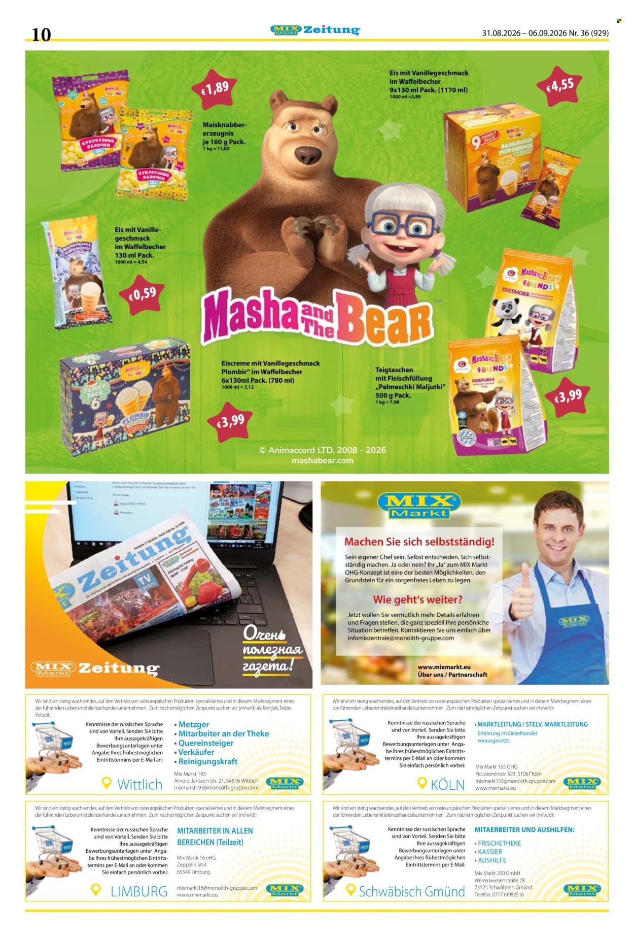 MIX MARKT Prospekt - Zeitung