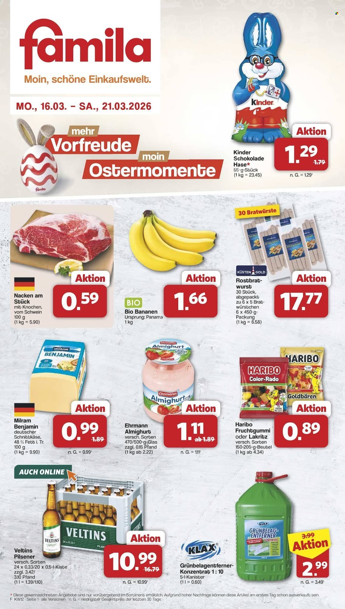 FAMILA Prospekt - Ab Montag 16.03.2026