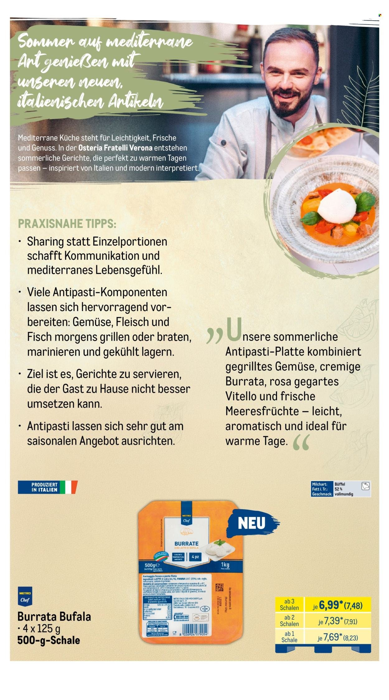 METRO Prospekt - Monats-Menü